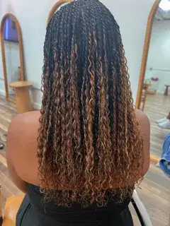 Boho Box Braids — Look 11