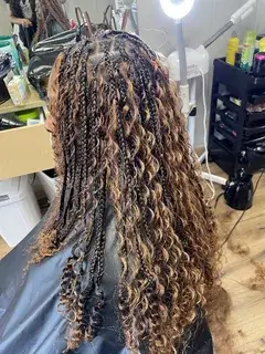 Boho Box Braids — Look 12