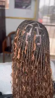 Boho Box Braids — Look 4