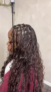 Boho Box Braids — Look 7