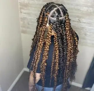 Boho Box Braids — Look 8
