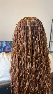 Boho Box Braids — Look 9