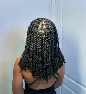 Boho Knotless Braids — Look 8
