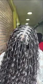 Boho Knotless Braids — Look 9