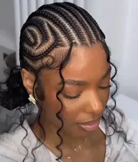 Cornrows — Look 12
