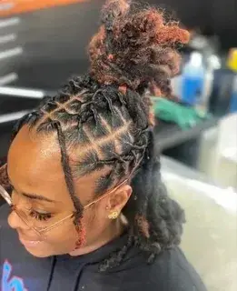 Dreadlock Retwists — Look 10
