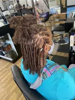 Dreadlock Retwists — Look 3