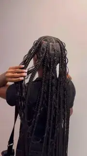 Knotless Braiding — Look 4