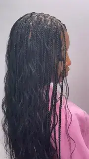 Knotless Braiding — Look 5