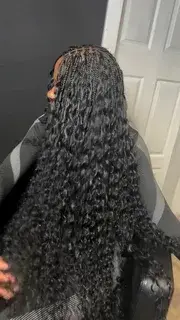 Knotless Braiding — Look 9