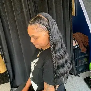 Weave & Sew-Ins — Look 7