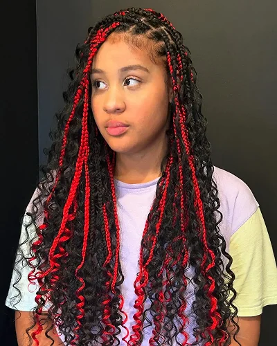 Boho Box Braids