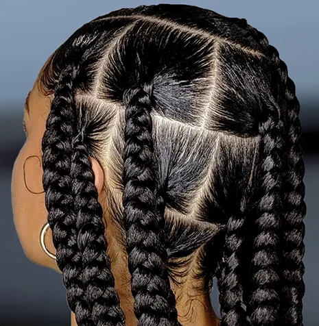 Box Braids client