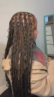 Knotless Braiding — Look 2