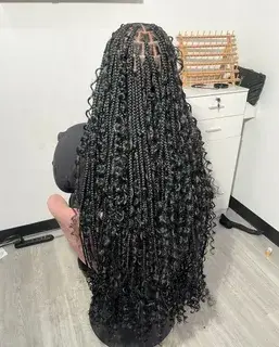 Knotless Braiding — Look 4